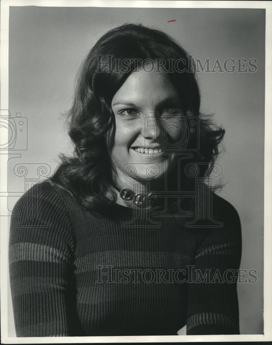 1972 Press Photo Claudia Strohm, Channel 10 Reporter - mjc25073 - Historic Images