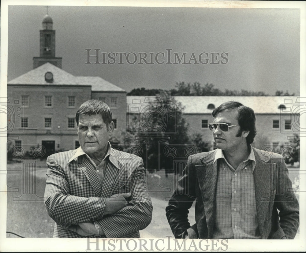 1975, Ronald San Felippo And Hugh Simonson At Alexian Novitiate - Historic Images