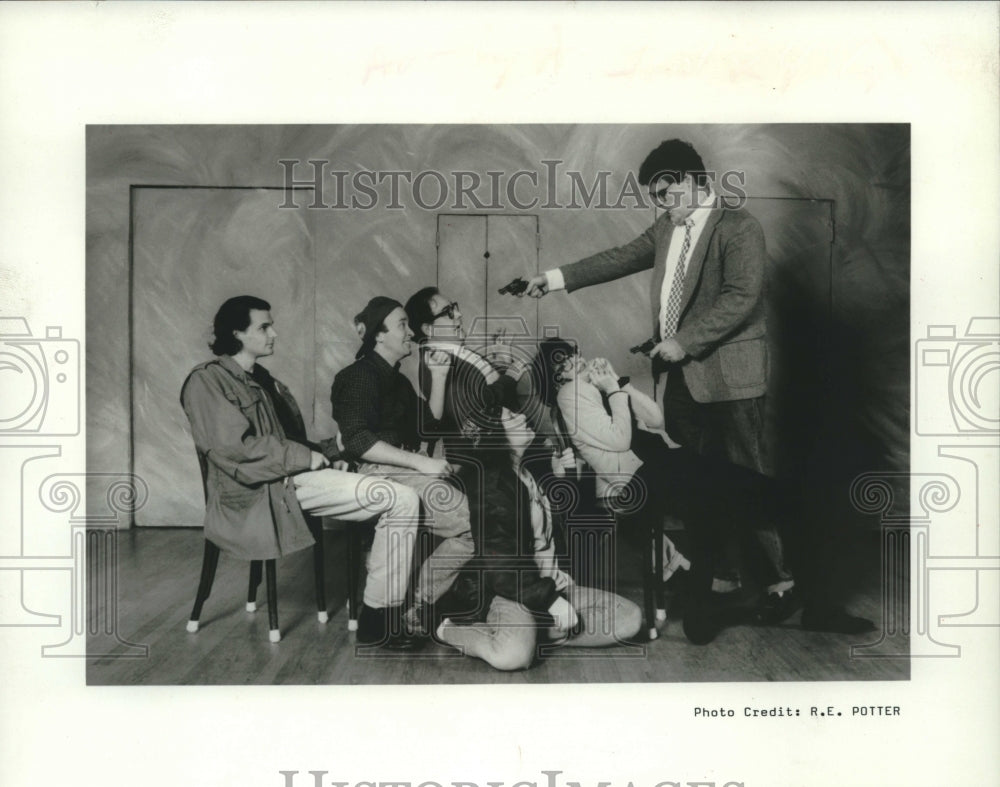 1991 Cast members of The Second City National Touring Company - Historic Images