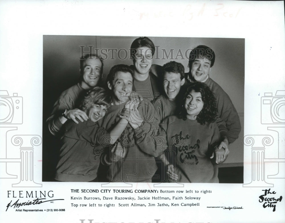 1989 The Second City Touring Company cast members - Historic Images