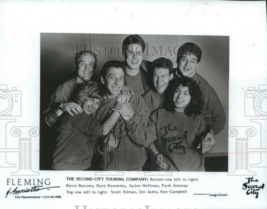 1989 The Second City Touring Company cast members - Historic Images