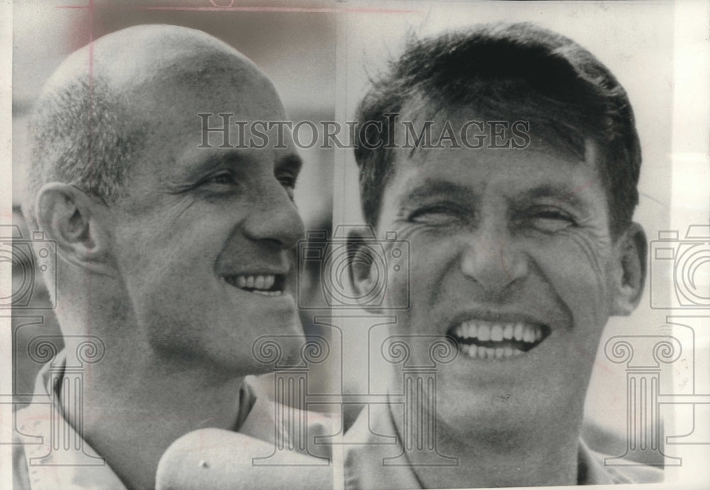 1986, Astronaut Thomas Stafford displays the face of contentment - Historic Images