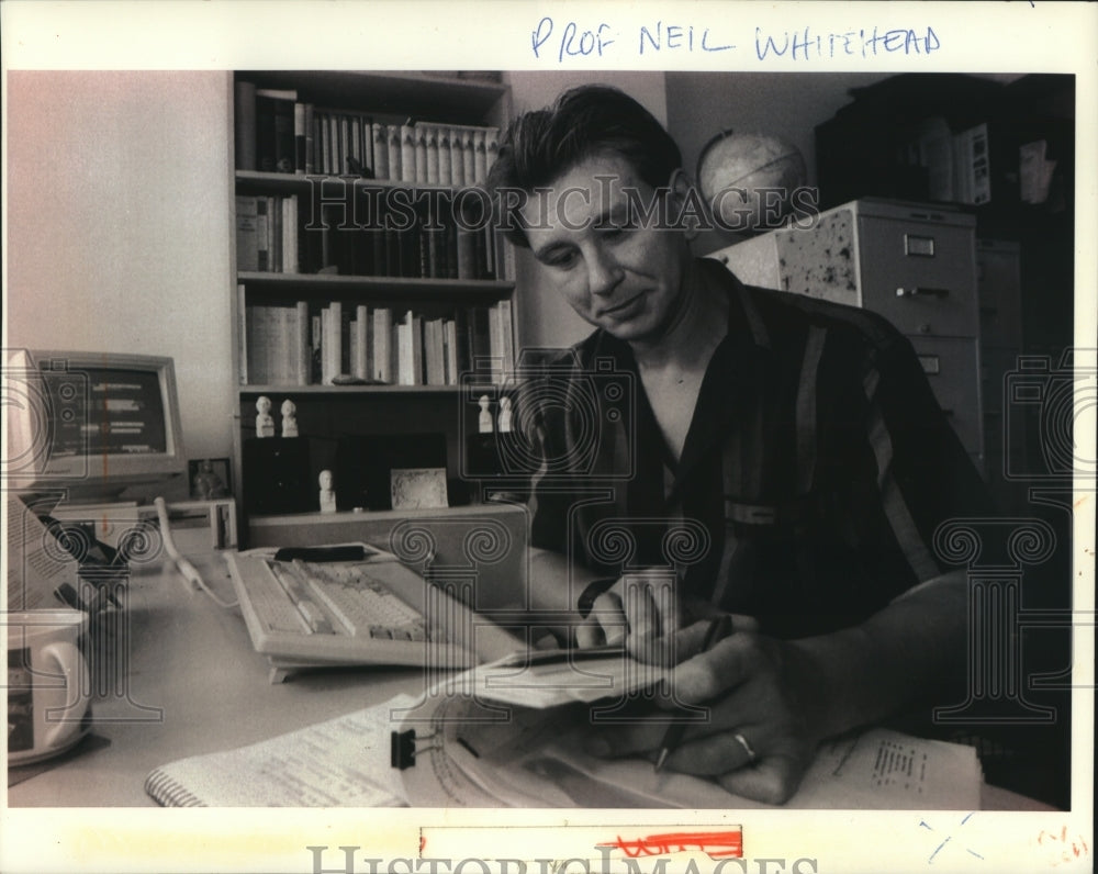1993 Professor Neil Whitehead at UW - Madison - Historic Images