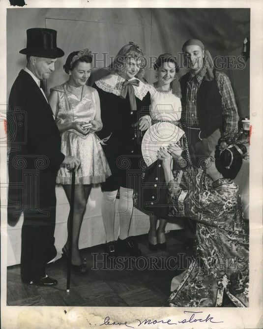 1954, Ray Smith, Mrs. Ray Smith, Dr. Stanley Zawodny & others - Historic Images
