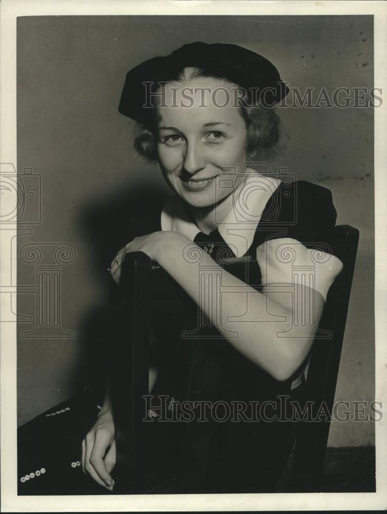 Press Photo Audrey Atkinson, now Mrs. Elliott J. Wilcott - mjc26609 - Historic Images