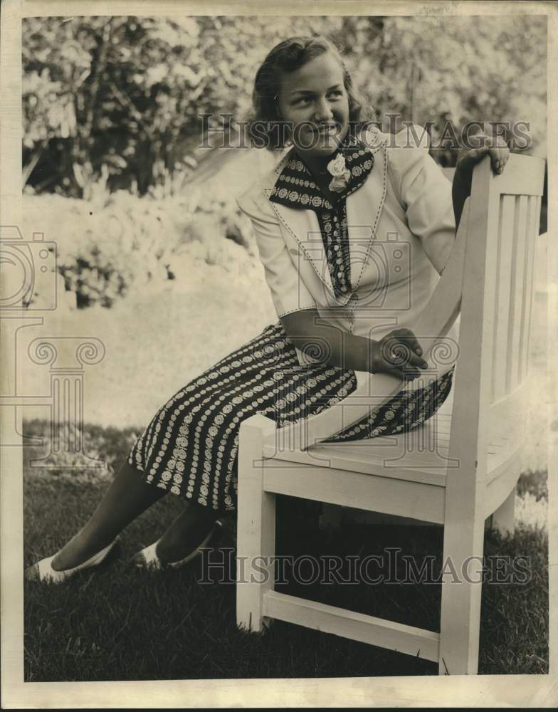 Press Photo Miss Mary Wiener - mjc26621 - Historic Images