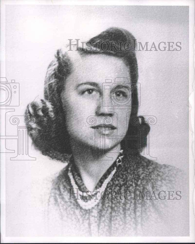 1956, Ruth Simmons at age 16 - mjc26657 - Historic Images