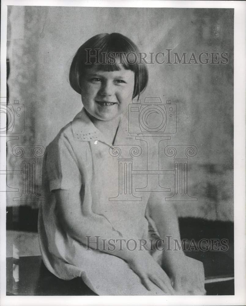 1956, Bridey Murphy at age 7 - mjc26669 - Historic Images