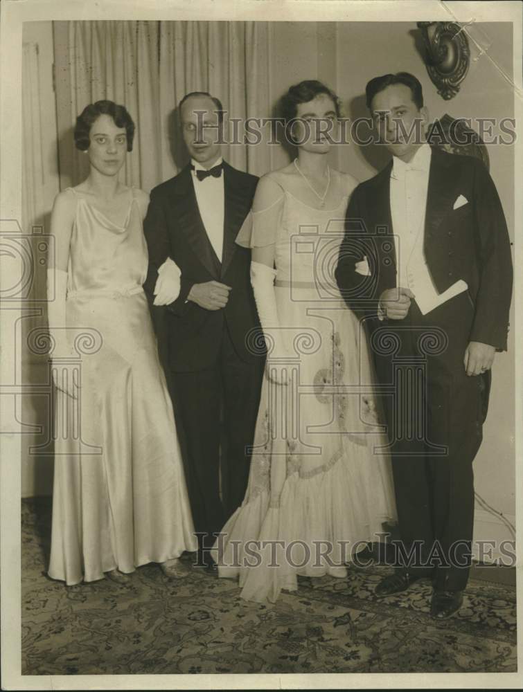 1931, Margaret Booth and others at Bachelors Ball - mjc26690 - Historic Images