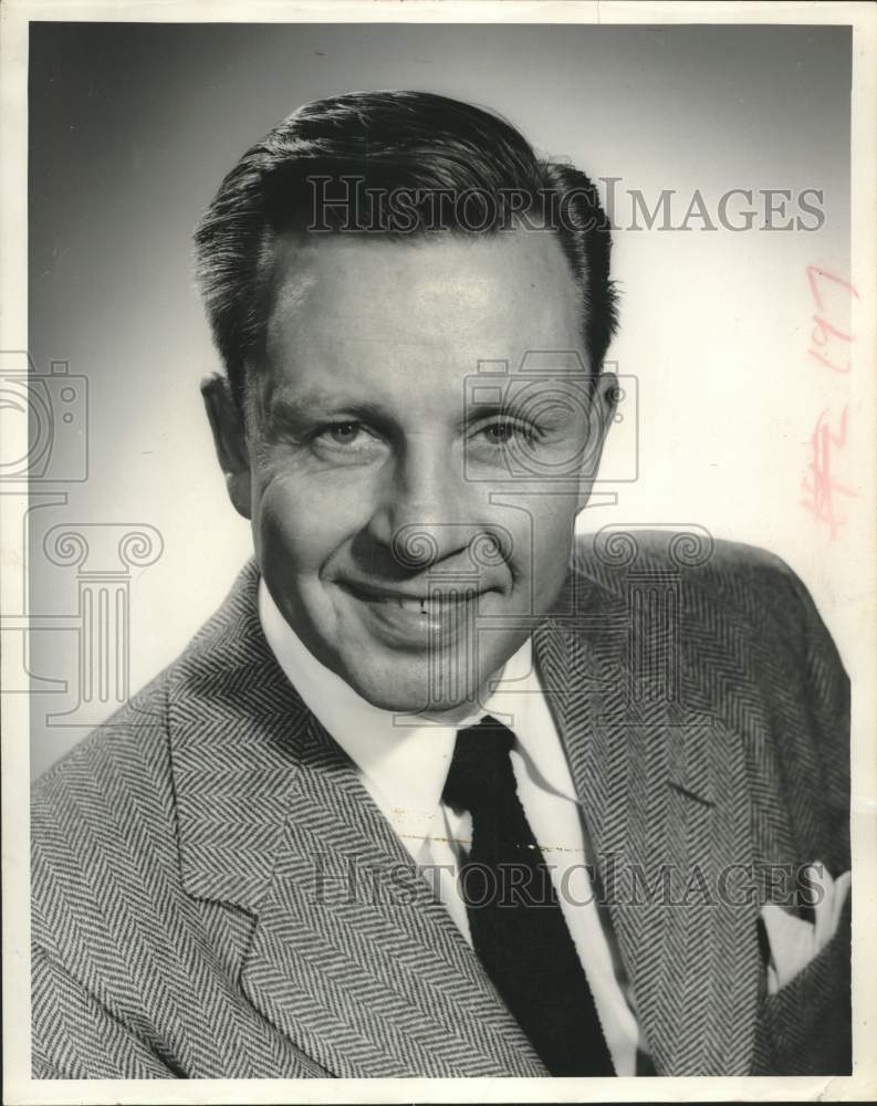 1956, Walter A. Teipel, Jr., Vice-President Milwaukee Boys&#39; Club - Historic Images