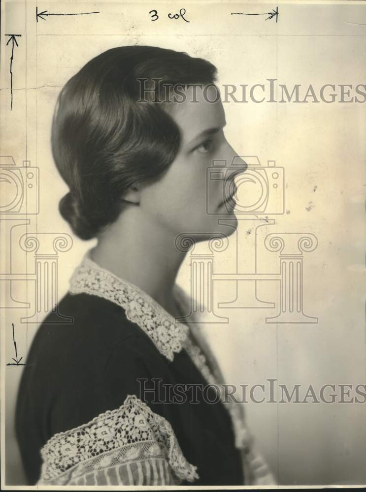 1935, Miss Cynthia Wells now Mrs. William H. Wagner - mjc26747 - Historic Images