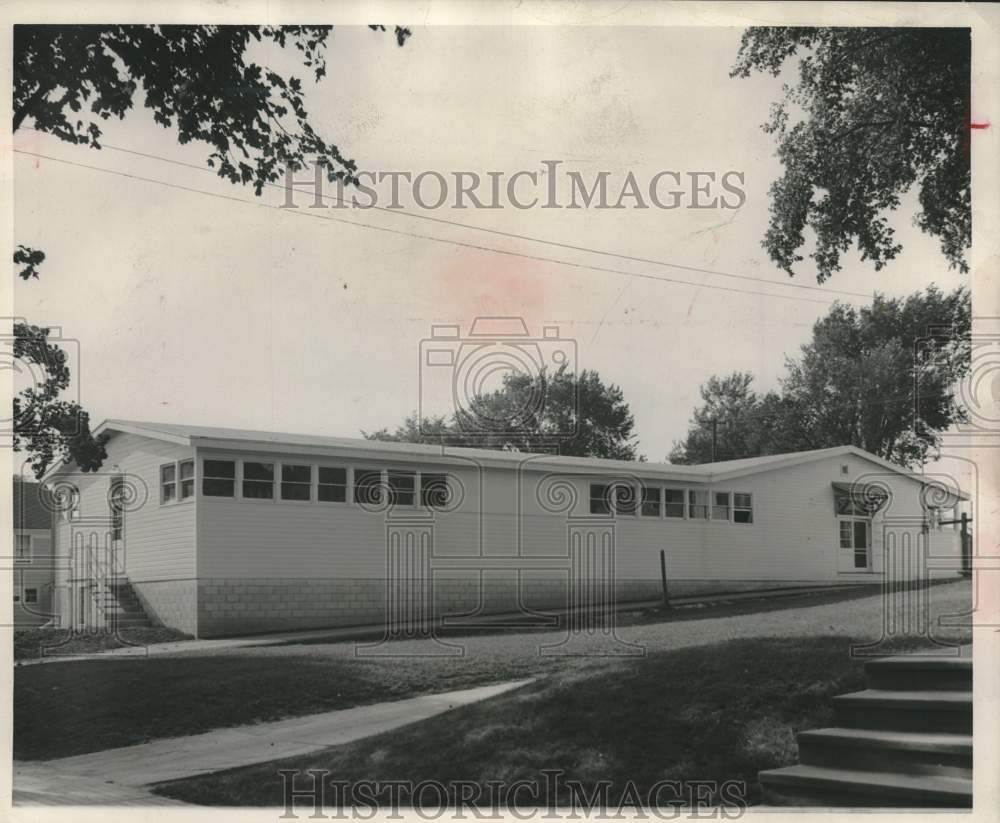 1953, 4-H building in Plymouth, Wisconsin - mjc27114 - Historic Images