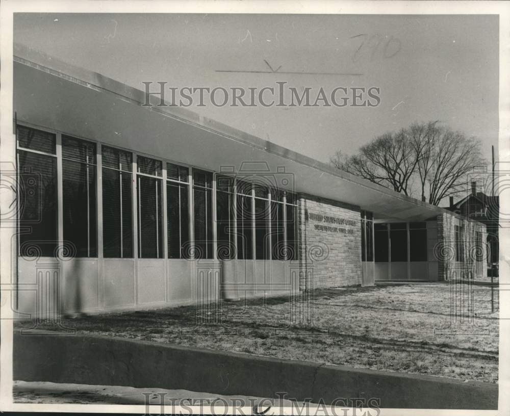 1961 Press Photo Stevens Point Postoffice exterior view - mjc27242 - Historic Images