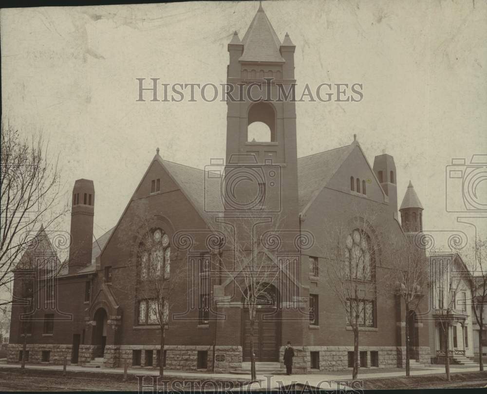Press Photo First Presbyterian church, Wausau Wisconsin. - mjc27357 - Historic Images