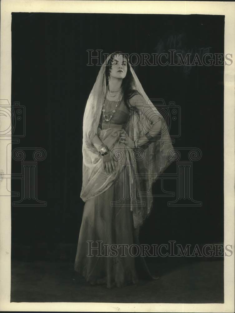 Press Photo Mrs. Clarence J. Weber, posing in dance costume, Wisconsin - Historic Images