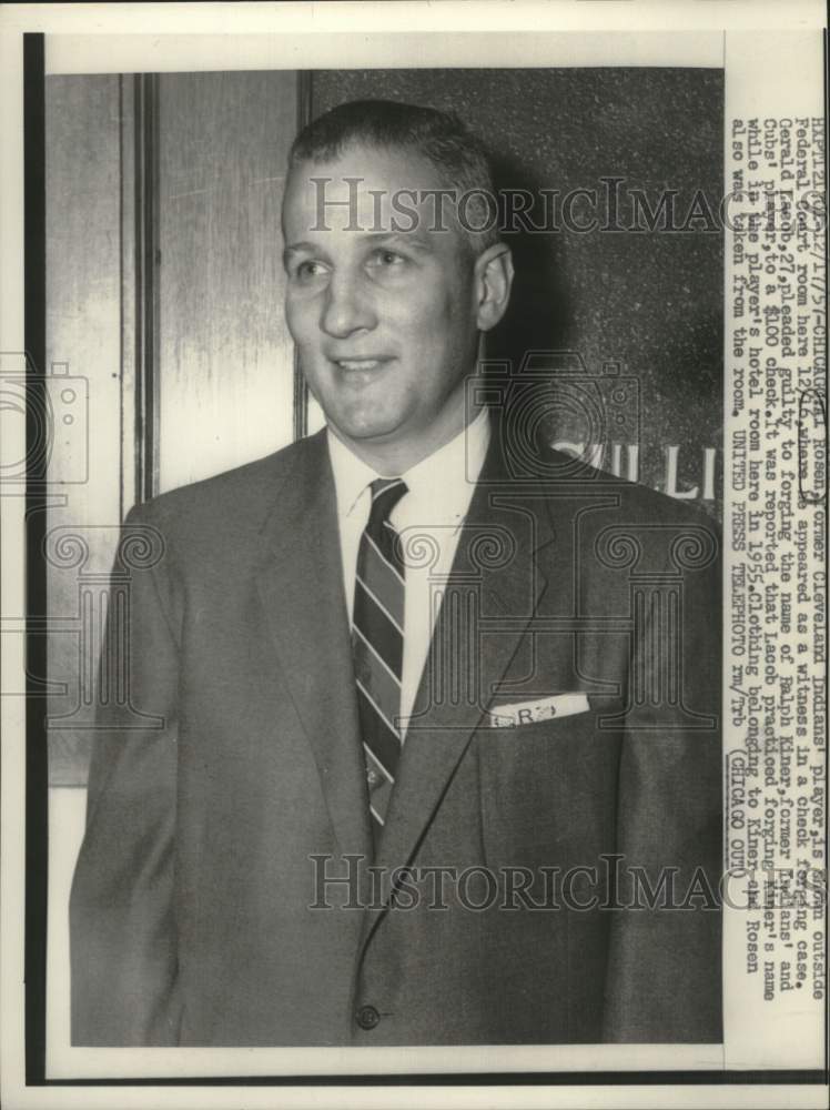 1975 Press Photo Al Rosen, Former Cleveland Indians' Football Player - mjc27559 - Historic Images