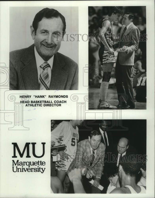 1961 Marquette University - Hank Raymonds, Athletic Director - Historic Images