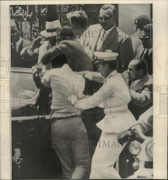 1964, Soviet Premier Khrushchev & others in Port Said, Egypt - Historic Images