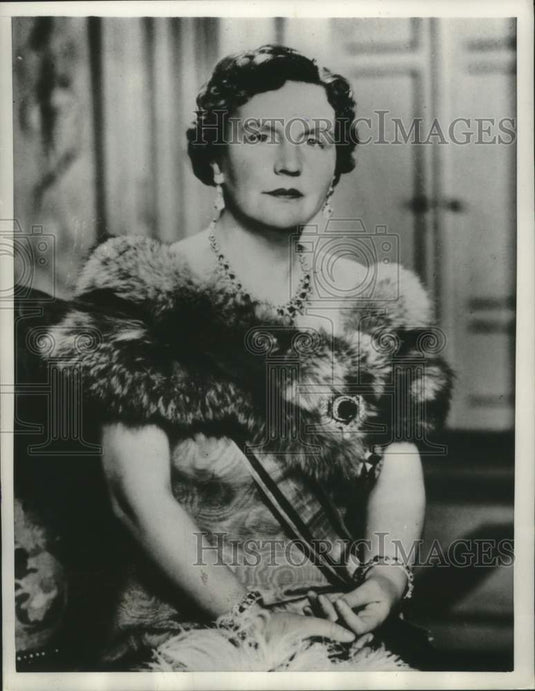 1955, Queen Juliana of the Netherlands, Portrait by M.C. Meijboom - Historic Images