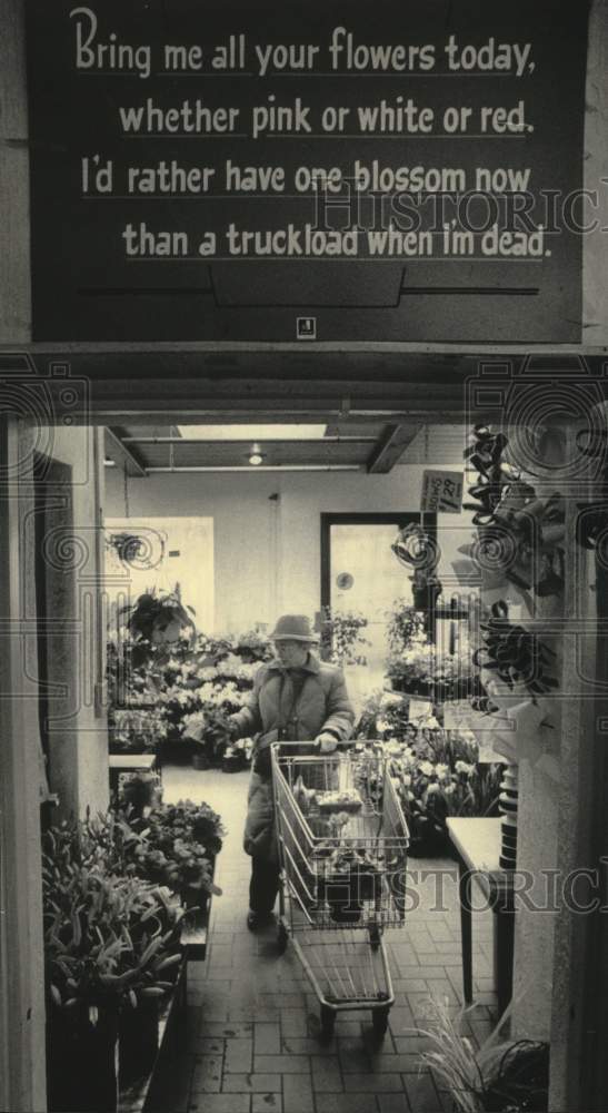 1985 Press Photo Sendik&#39;s Food Market, Wisconsin - mjc27885 - Historic Images