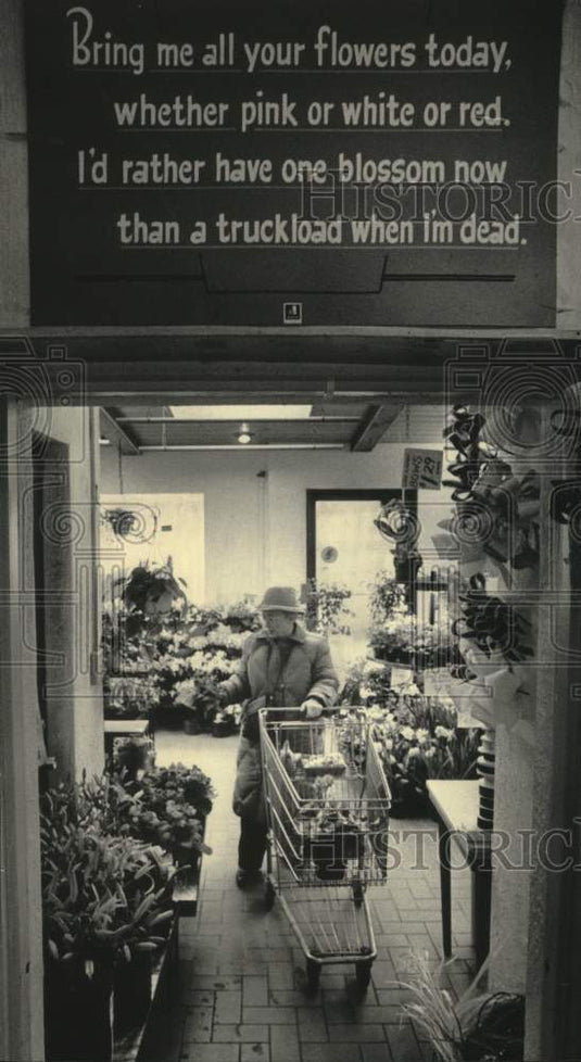 1985 Press Photo Sendik's Food Market, Wisconsin - mjc27885 - Historic Images