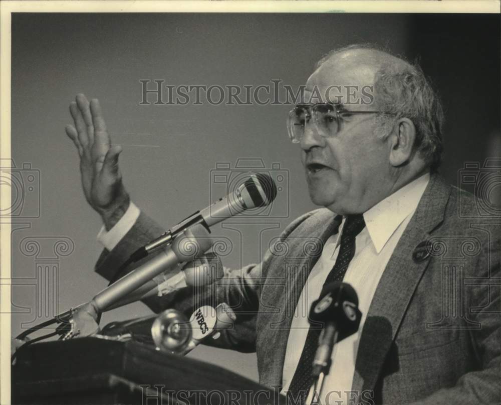 1983 Press Photo Actor Ed Asner - mjc28376 - Historic Images