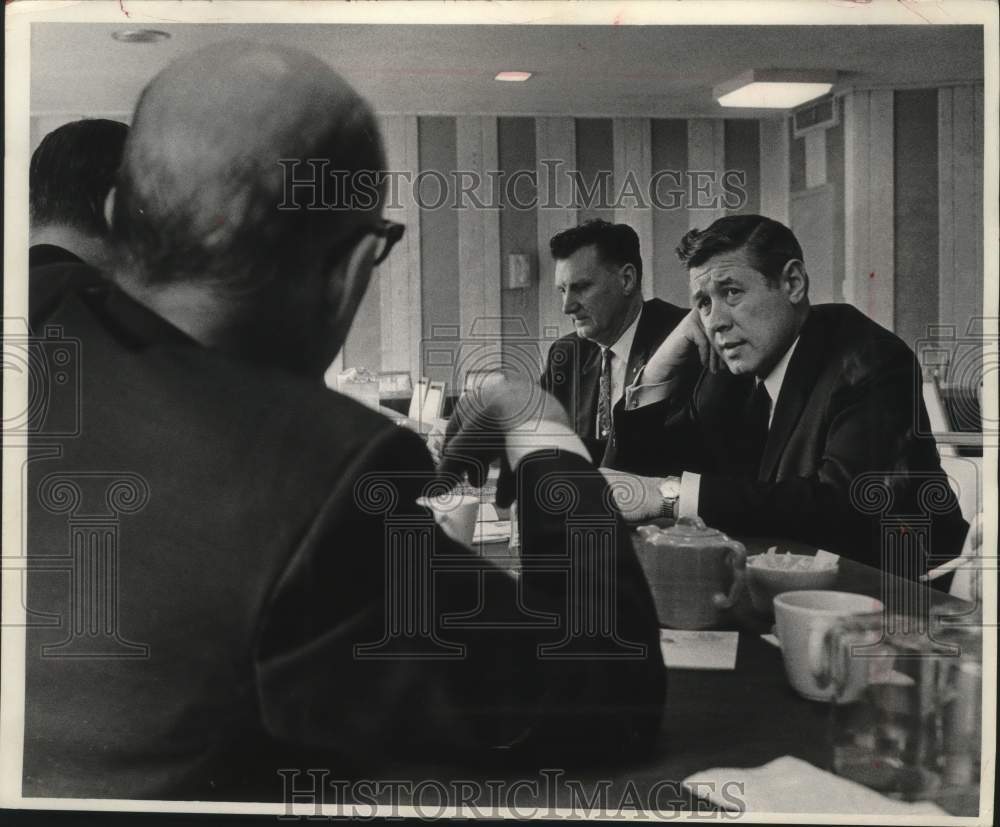 1969 Mayor Maier, Mayor Beyer and Mayor Kannenberg Wisconsin - Historic Images