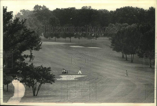 1989 Press Photo 10th Fairway at Tuckaway's Golf Course, Wisconsin - mjc28865 - Historic Images