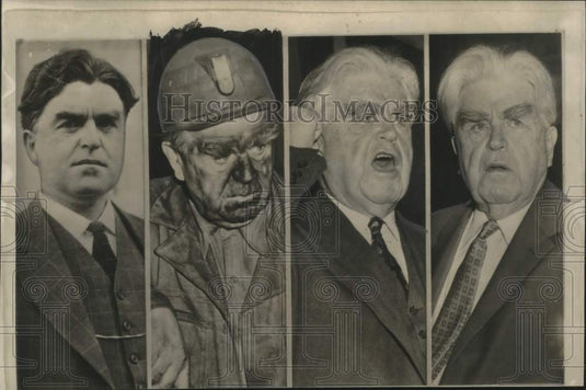 1959 Various Images of John L. Lewis, a Veteran Union Leader - Historic Images