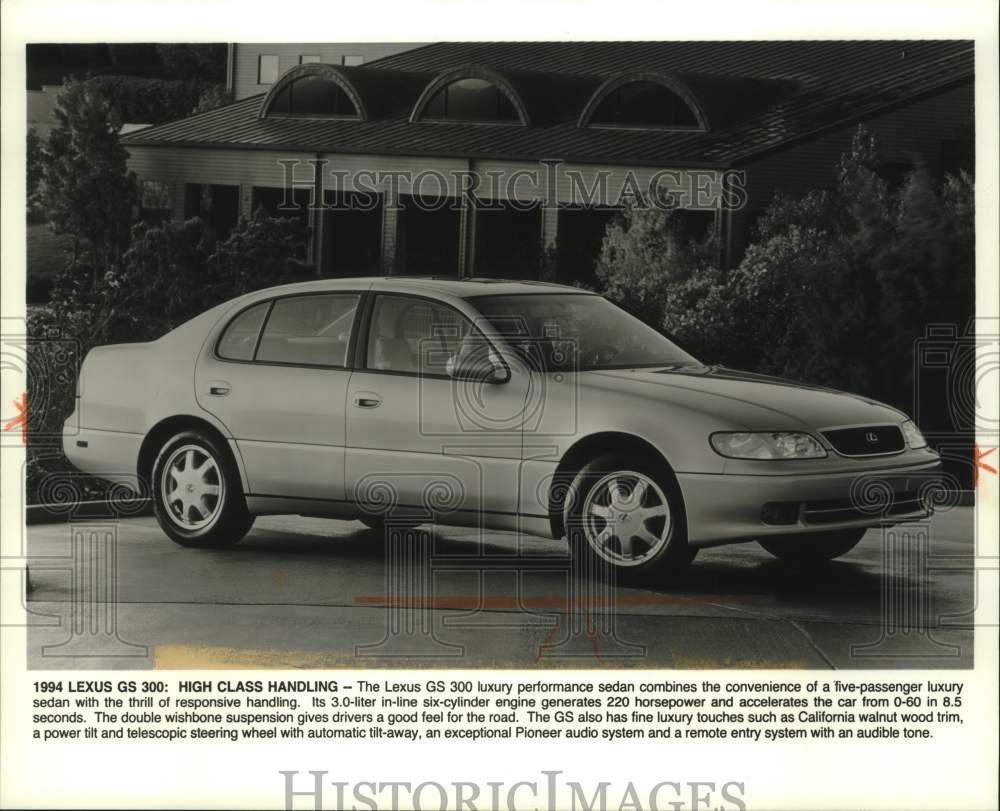 1994 Press Photo 1994 Lexus GS 300 sedan - mjc29087 - Historic Images