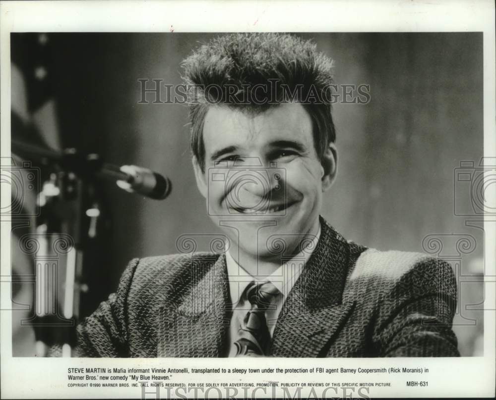 1990 Press Photo Actor Steve Martin in &quot;My Blue Heaven&quot; - mjc29103 - Historic Images