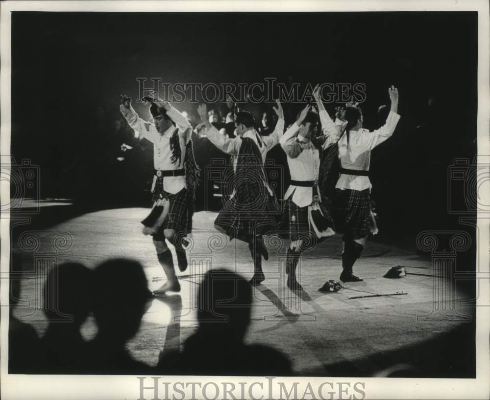 1972 Her Majesty&#39;s Scots Guard performed at Auditorium, Milwaukee - Historic Images