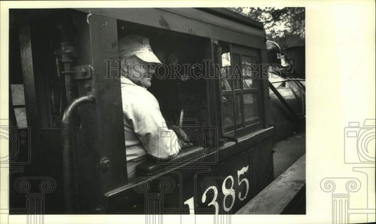 1993 Press Photo Engine number 1385 at Mid-Continent Railway Museum. - mjc29538 - Historic Images