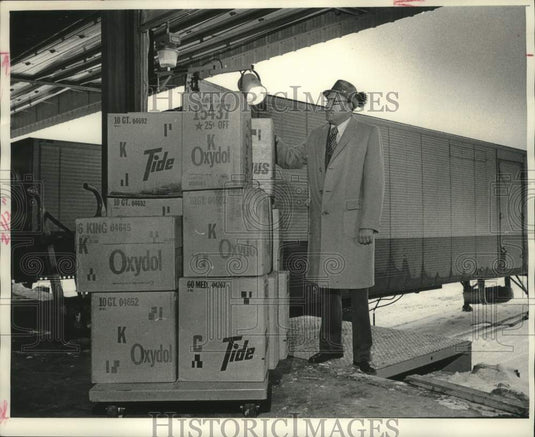 1974, James Joppe of Milwaukee's Advance Transportation Company - Historic Images