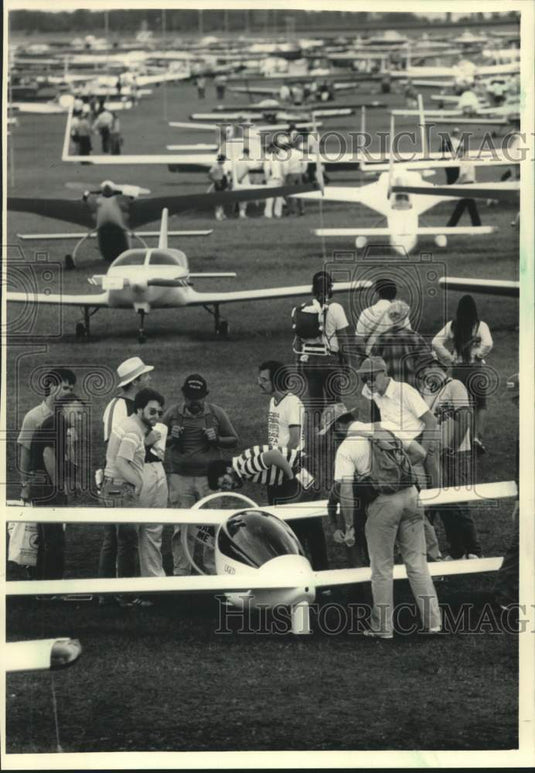 1986 Press Photo Experimental Aircraft Association Convention & Fly-In, Oshkosh - Historic Images