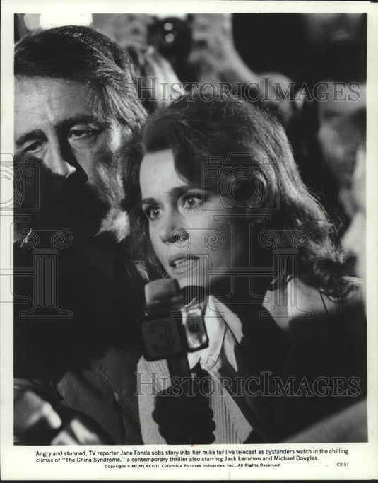 1980 Press Photo Jane Fonda in "The China Syndrome" - mjc29881 - Historic Images