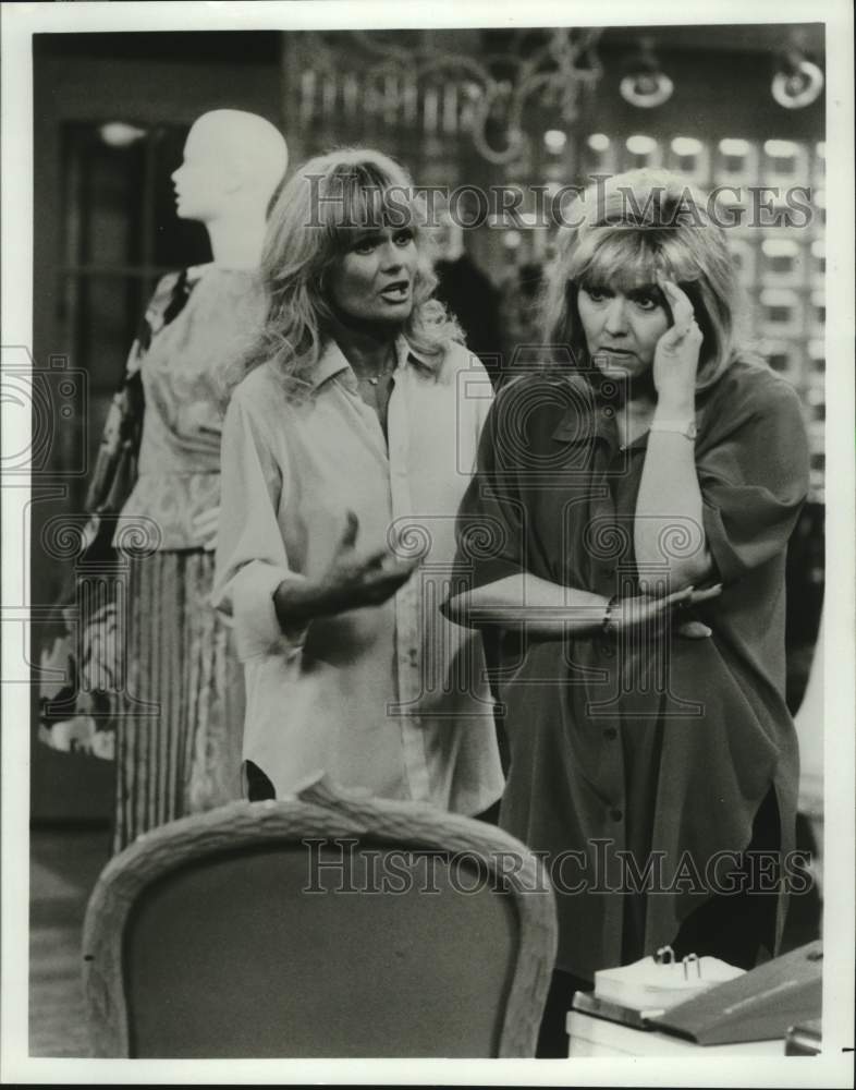 1987 Press Photo Valerie Perrine and Brenda Vaccaro act in Changing Patterns - Historic Images