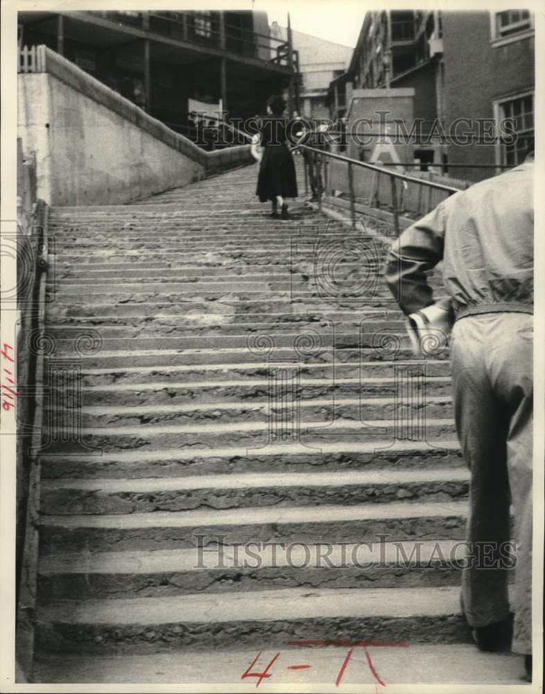 1981 Press Photo View of Chilean community called Sevell - mjc29992 - Historic Images