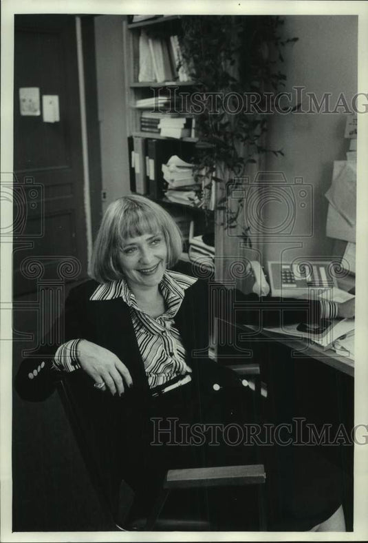 1979 Press Photo Janet Steiger, widow of Representative William Steiger - Historic Images