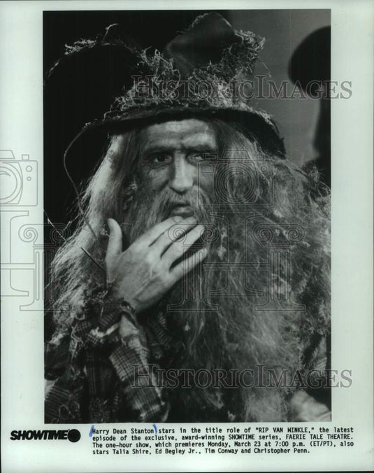 Press Photo Actor Harry Dean Stanton in "Rip Van Winkle" - mjc30291 - Historic Images