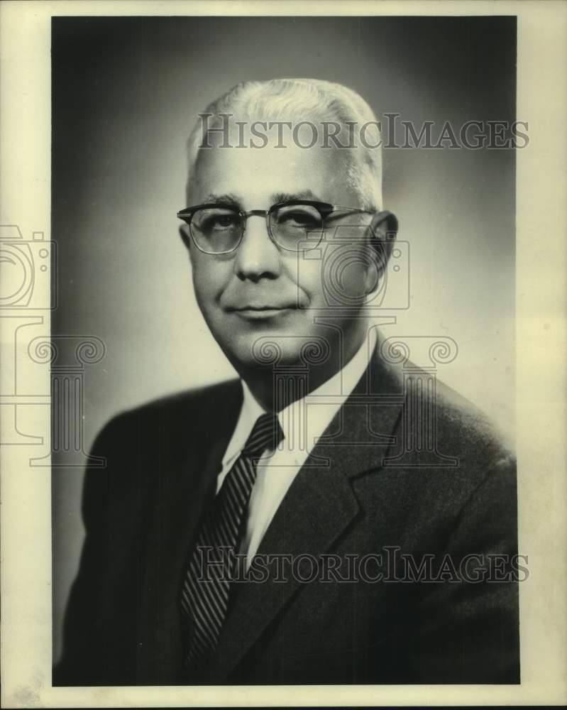 1966, William D. Stansil, vice-president of Manufactures Association - Historic Images