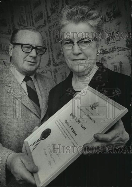 1970, Cecelia F Stanton, Service Corps of Retired Executives chairman - Historic Images
