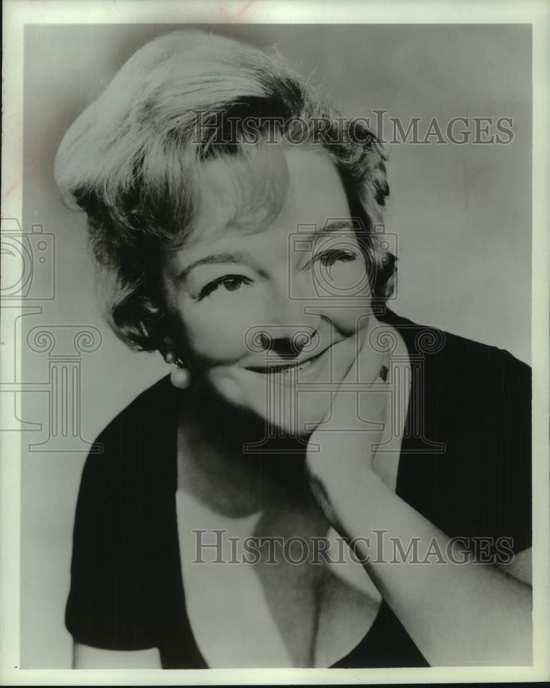 1967 Press Photo Actress Beryl Reid of &quot;The Killing of Sister George&quot; - Historic Images