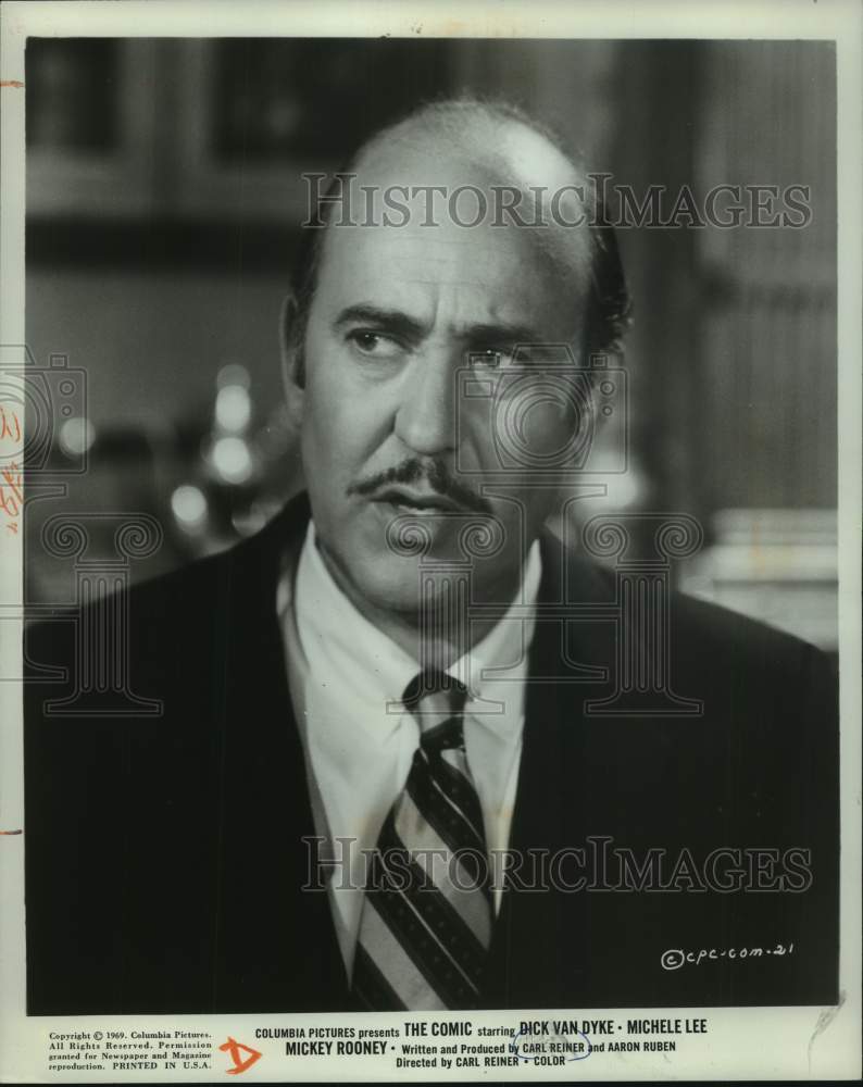 1969 Press Photo Actor Carl Reiner in "The Comic" - mjc30325 - Historic Images