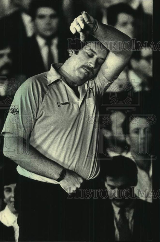 1988 Press Photo Bowler Steve Cook finished Number 2 - mjc30369 - Historic Images