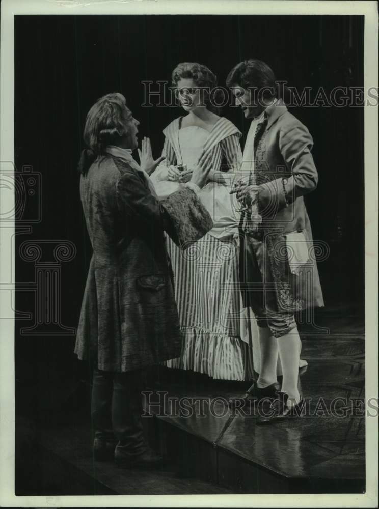 1970 Press Photo &quot;School for Scandal&quot; cast, Stratford Festival, Ontario Canada - Historic Images