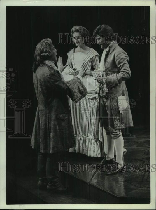 1970 Press Photo "School for Scandal" cast, Stratford Festival, Ontario Canada - Historic Images