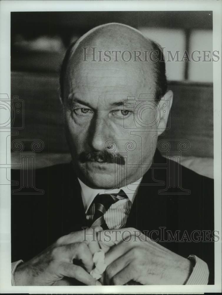 1978 Press Photo Actor Donald Pleasence in "The Black Windmill" - mjc30465 - Historic Images