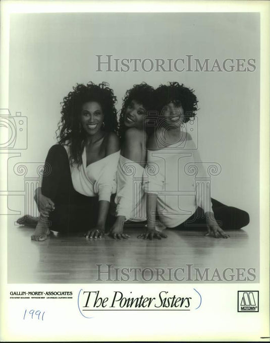 1991 Press Photo Singing group The Pointer Singers - mjc30486 - Historic Images