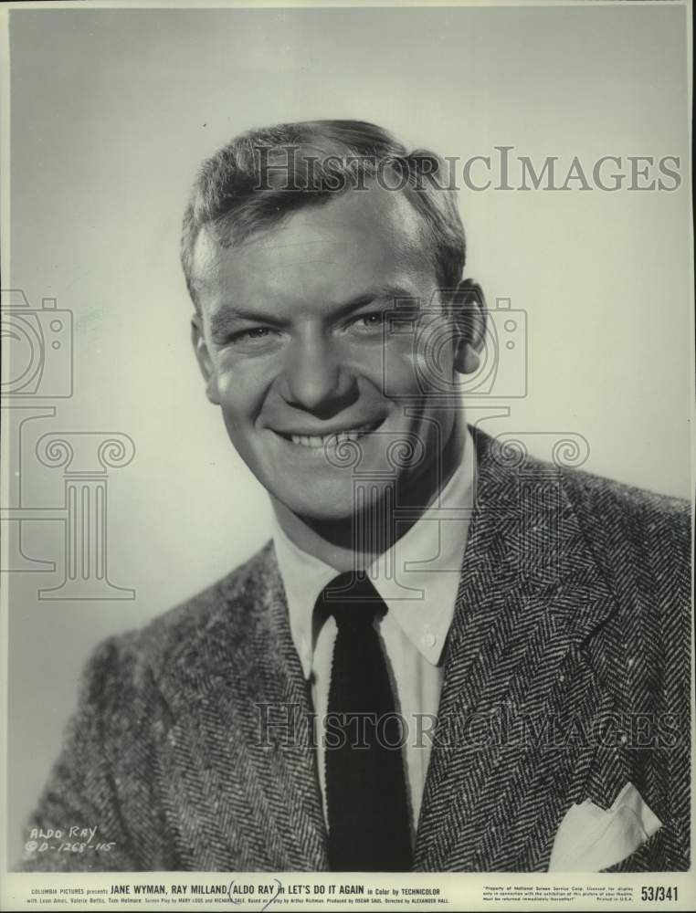 1964 Press Photo Actor Aldo Ray in &quot;Let&#39;s do it Again&quot; - mjc30523 - Historic Images